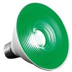 Zielona żarówka LED 20W E27 - specjalne zielone swiatło do obserwacji roślin w nocy